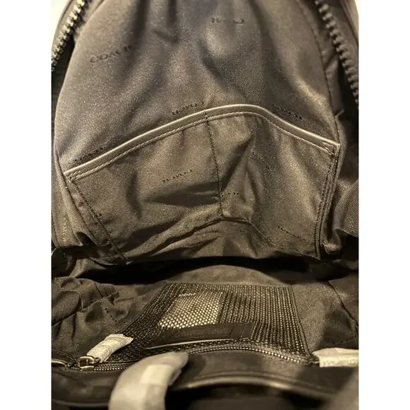 Coach Rucksack Bag Backpack Mens Leather Genuine Black 78830 Pacer New with tags